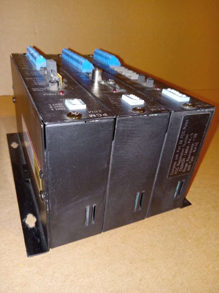 BOGEN PCM: TIM, CPU, and ZPM Plug-in Modules - Intercom / Loudspeaker / PA