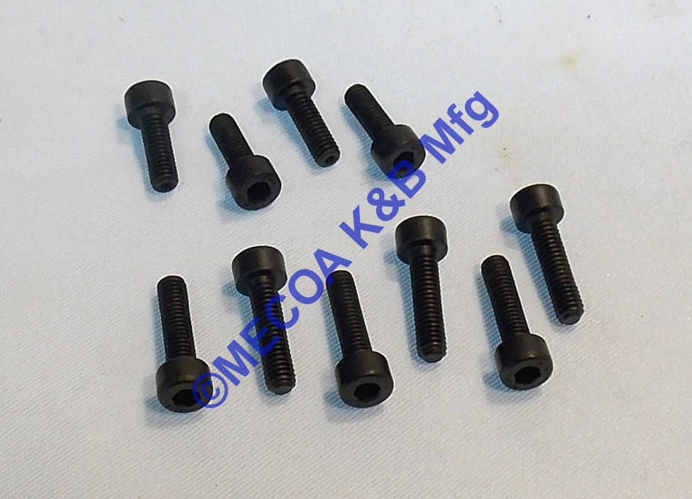 OS .61 SF engine Socket head Screw Set from MECOA K&B Mfg #925-ossf61