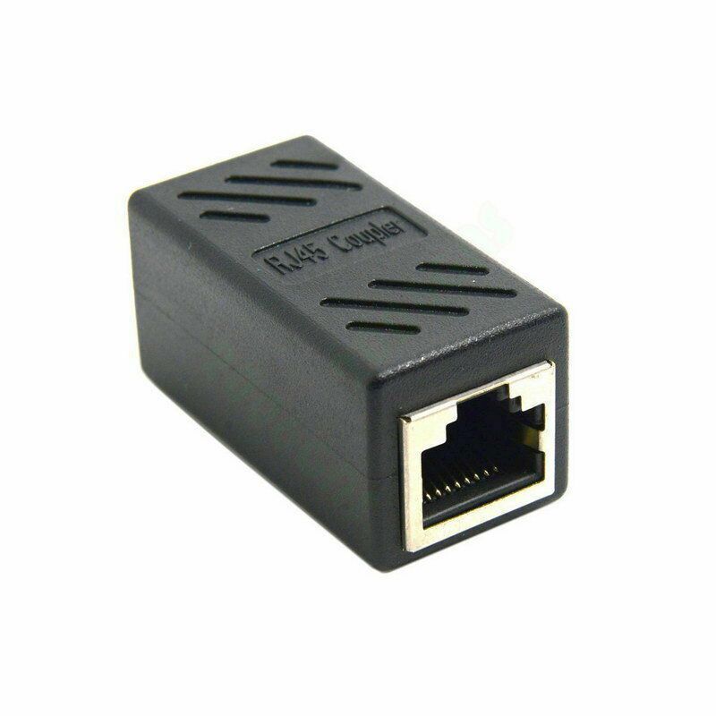 5 pcs RJ45 Inline Coupler Cat7 Cat6 Cat5e Ethernet LAN Network Cable Adapter