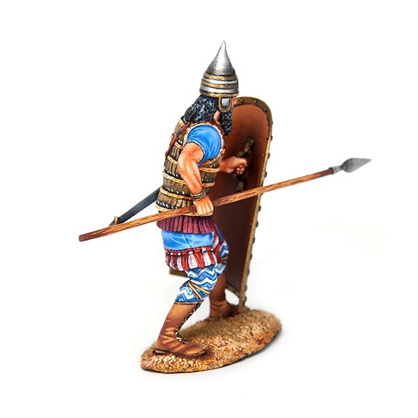 ABW008 Ancient Assyrian Attacking with Spear by First Legion