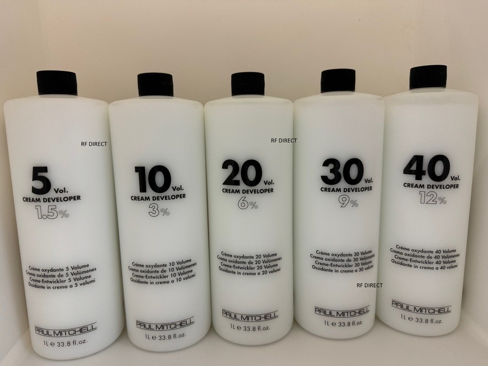 Paul Mitchell Cream Developer Color (Pick Volume and Size) - Save 10–20% on 2+