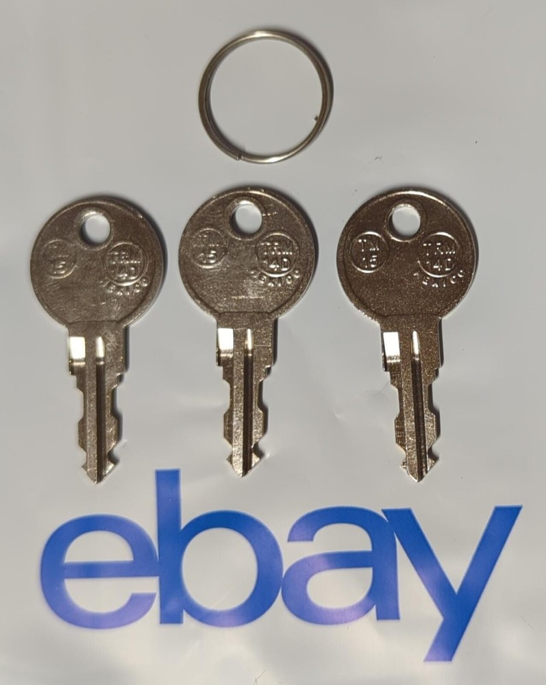 J222 3-NEW Keys For Better Built/Reading Tool box cut to code J222