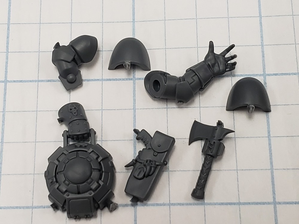40k Space Wolves Bits Wolf Scout Kill Team Trapmaster Haywire Mine Axe #80