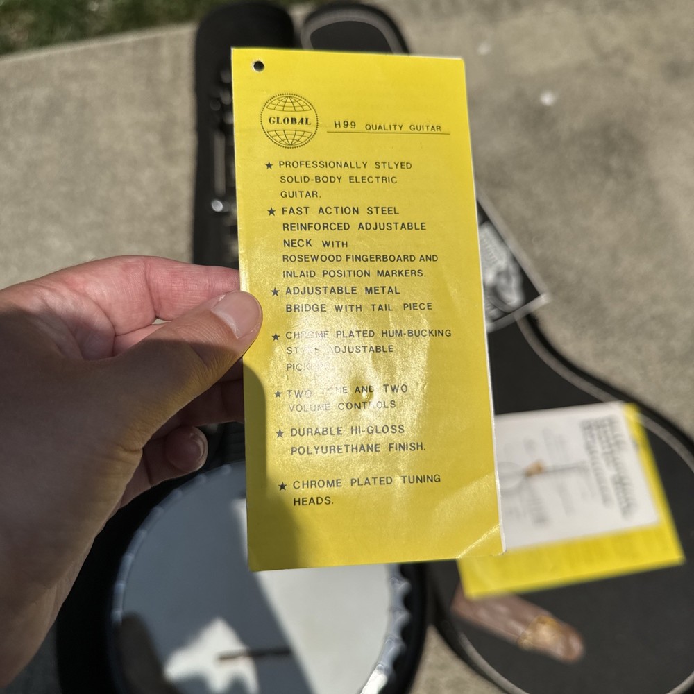 1970s Eagle Model 408 5-String Banjo w/ Case & Paperwork Remo Head