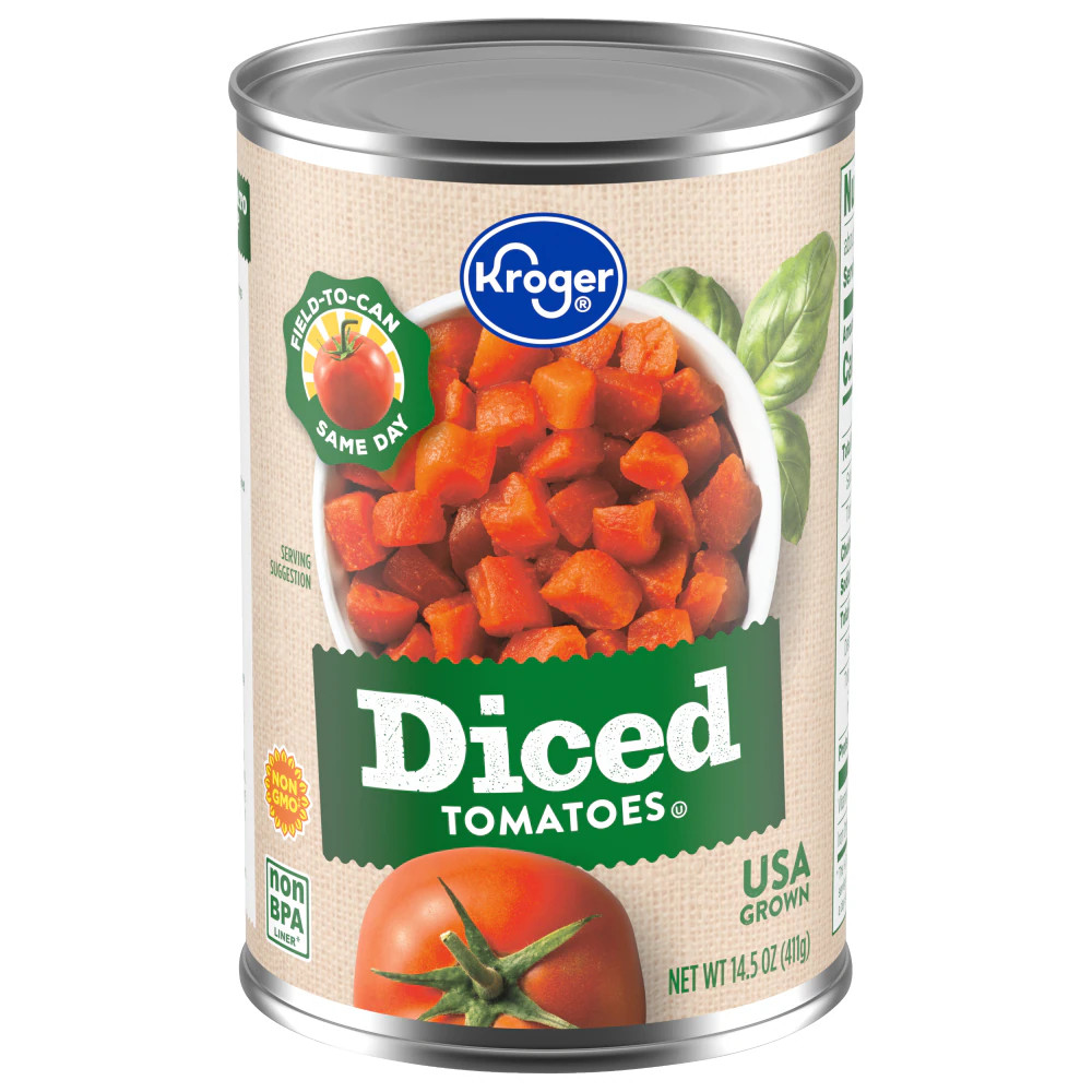 KG Diced Tomatoes 14.5 oz - 5 Pack
