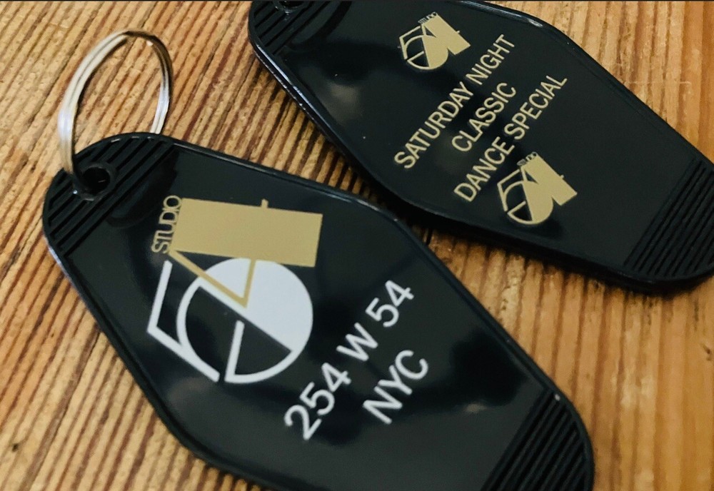 STUDIO 54 NYC inspired keytag
