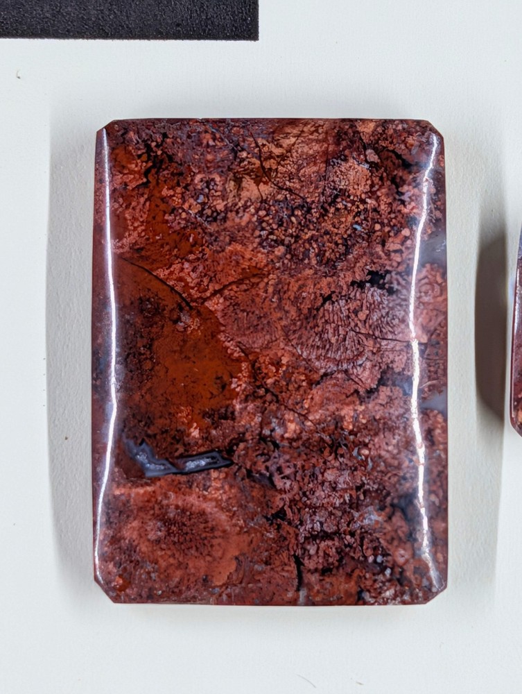 Rectangle Shape - Red Moss Agate - Design-Ready Sets