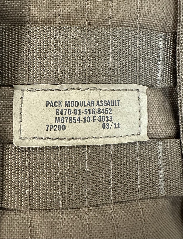 Eagle Industries Modular Assault Pack RLCS MAP MOLLE EIUI DEVGRU Coyote