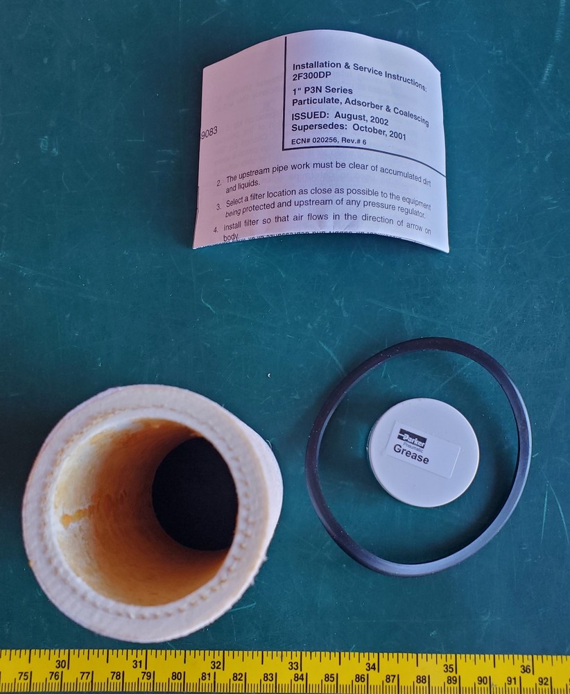 PARKER Grade 10 Replacement Element for Coalescing Filter P3NKA00ES9B