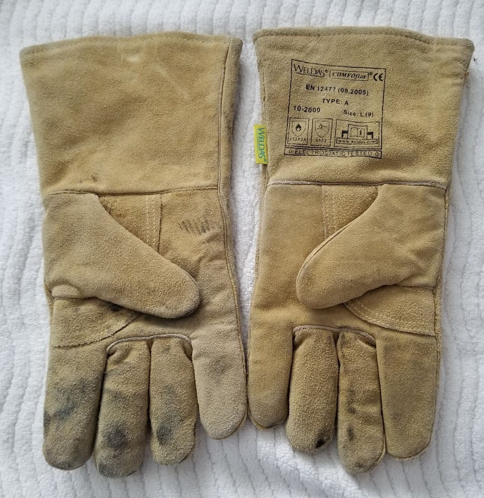Weldas 10-2000L: Large COMFOflex welding gloves