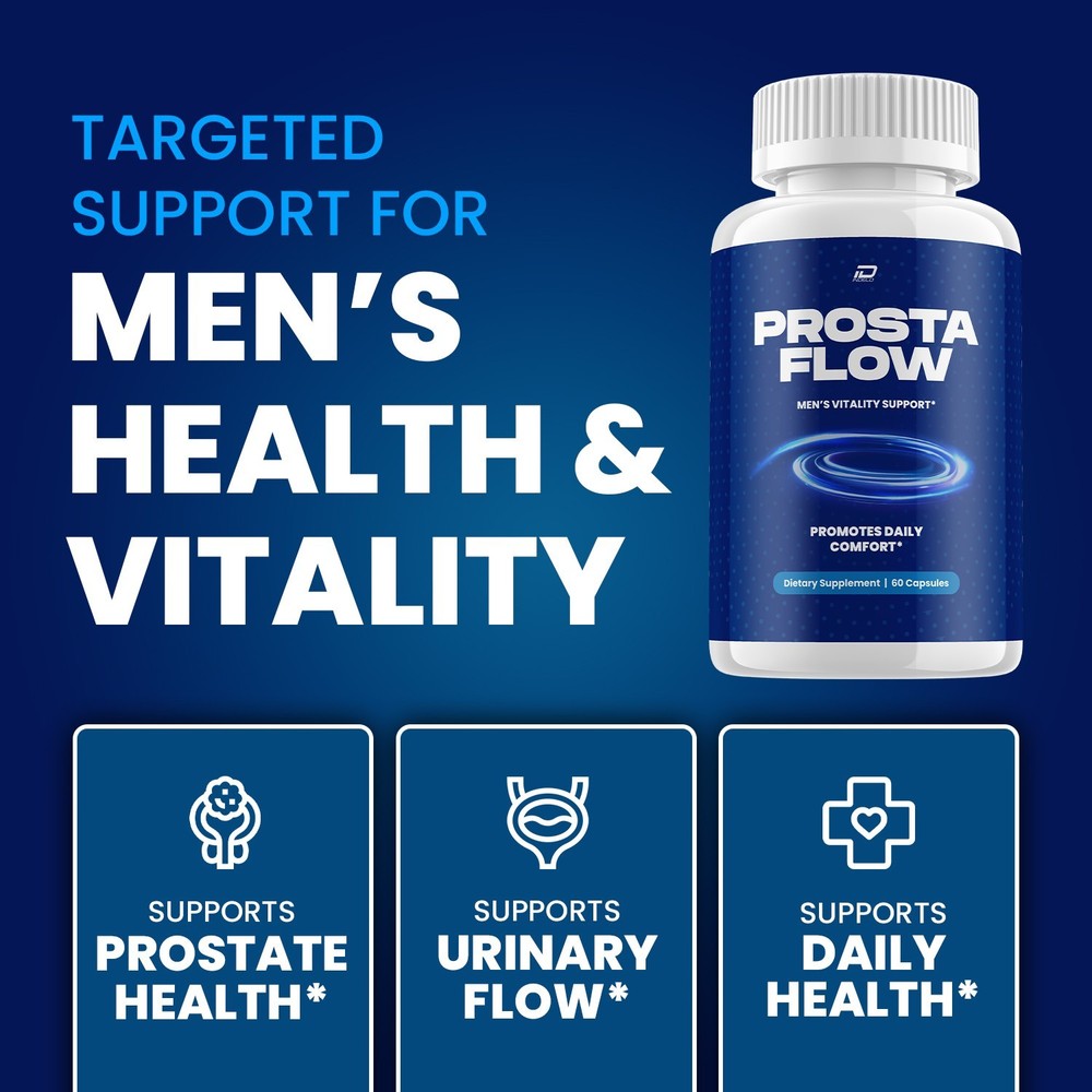 (3 Pack) ProstaFlow Supplement for Men – Prosta Flow Advanced Formula Supplement
