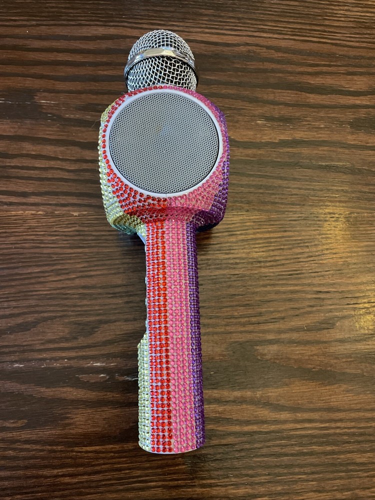 Sing-A-long Rainbow Bling Karaoke Bluetooth Microphone 10017703