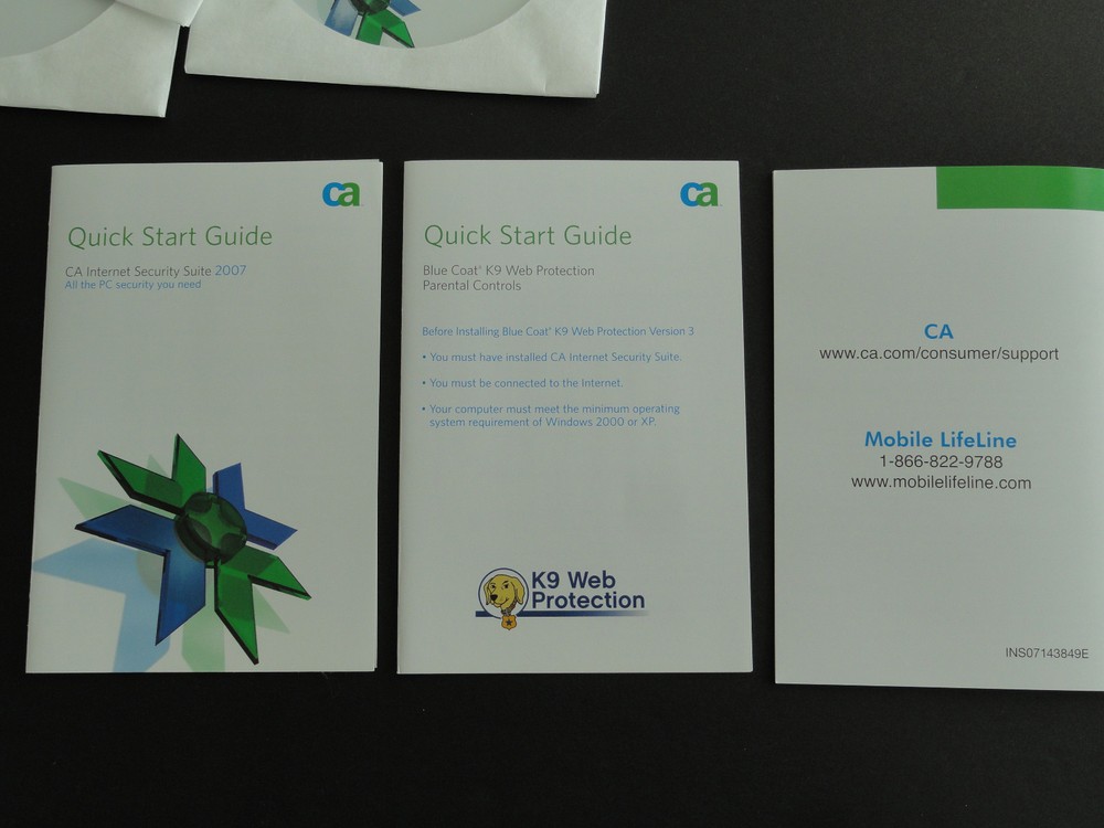 CA INTERNET SECURITY SUITE 2007 - WINDOWS VISTA 2000/XP - SEALED DISCS
