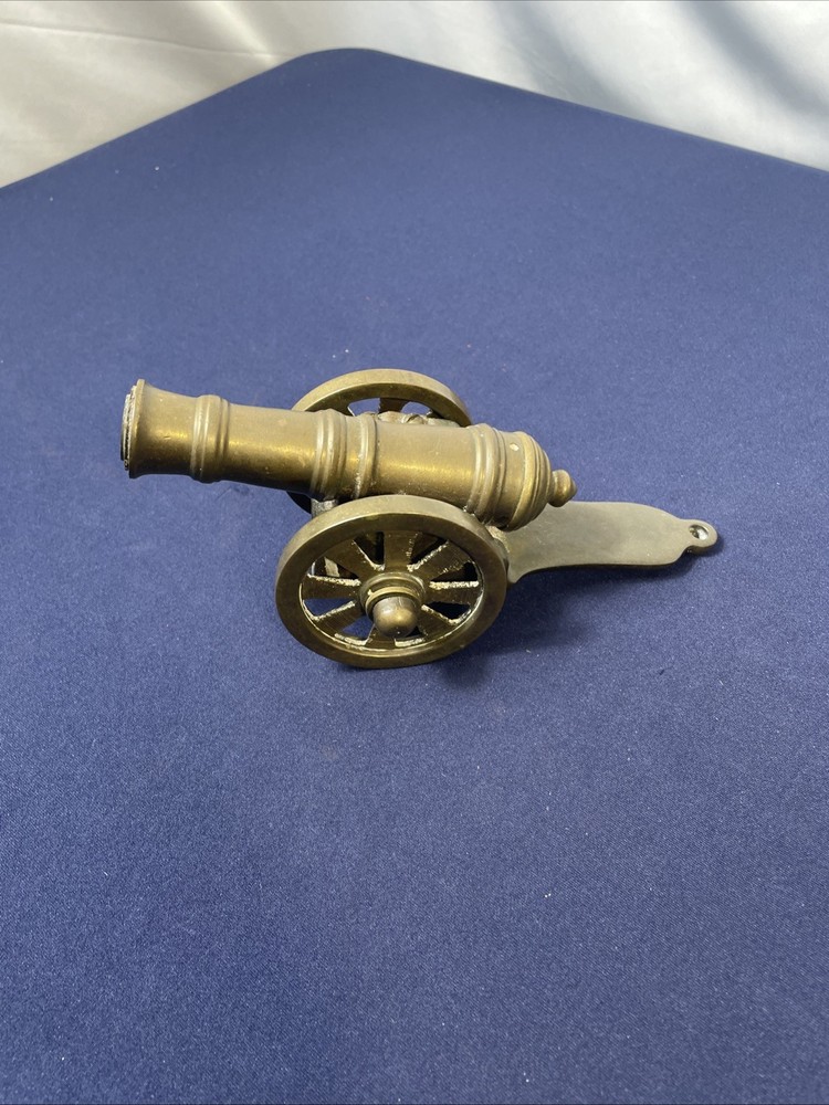 VINTAGE BRASS CANNON