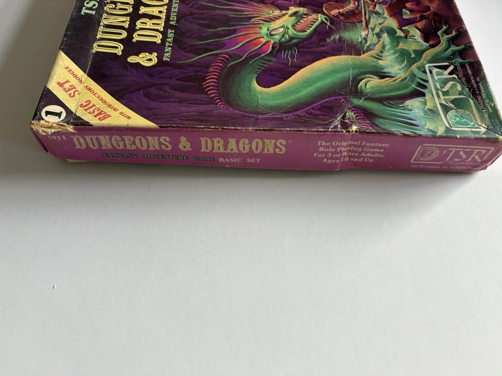 Dungeons and Dragons Basic Set TSR 1981