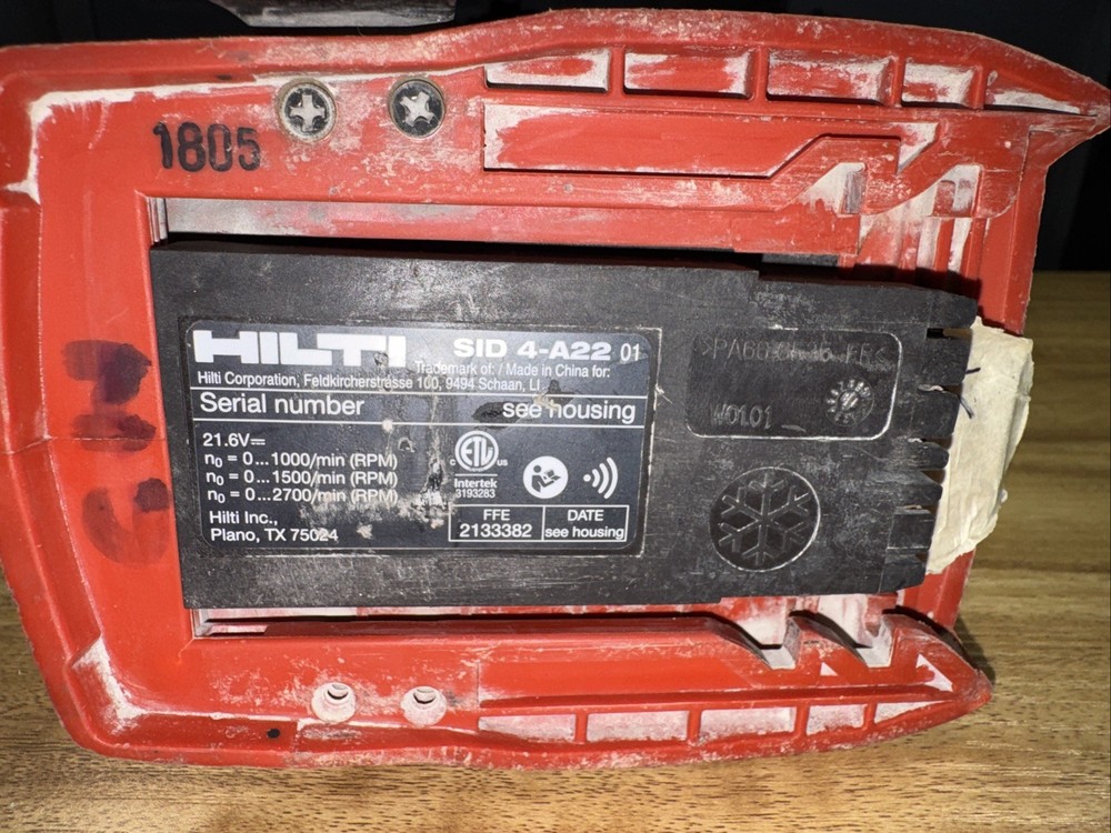 Hilti SID 4-A22 Cordless Impact Driver 22V – Cleaned & Serviced – Tool Only
