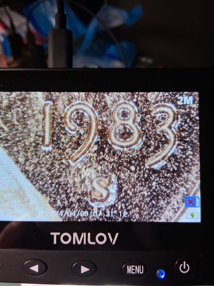 1983-S (PR.)(DCAM) DDR-001 FS#801 ERROR RED CENT