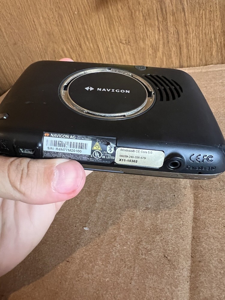 Navigon 7100 and accessories