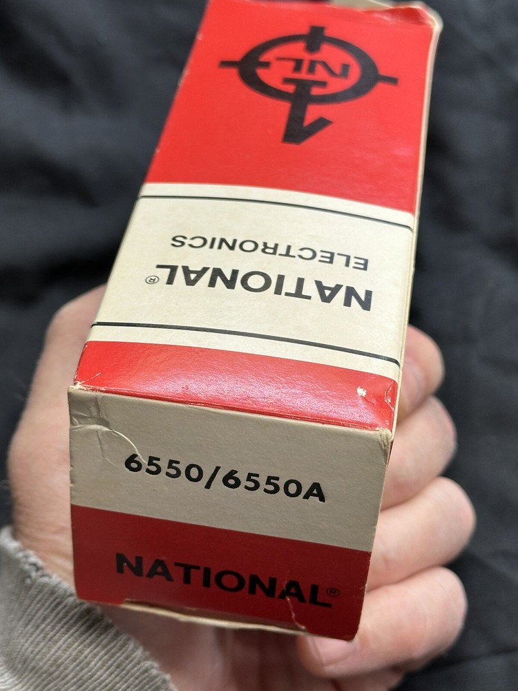 National Electronics 6550A Tube