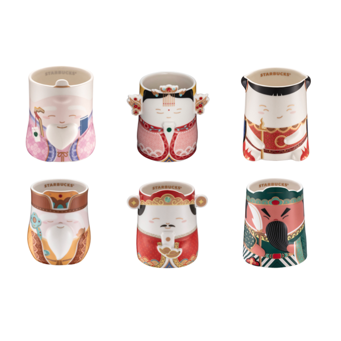 Starbucks Taiwan exclusive God Series mug 14oz