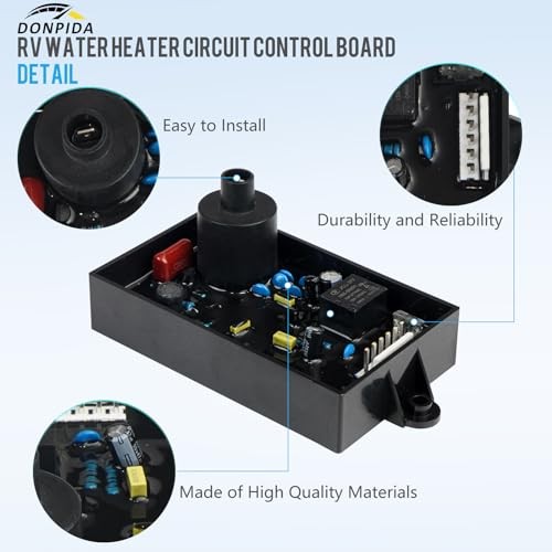 Water Heater Circuit Control Board Compatible with RV Ignition Control Board