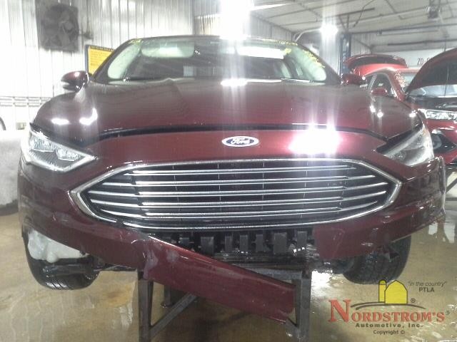 2017 Ford Fusion Passenger Front Headrest Only Black Leather