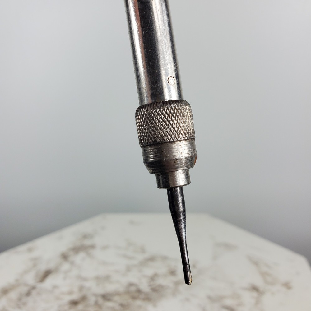 Vintage Dunlap Push Drill Screwdriver Germany 9 Bits Fulton