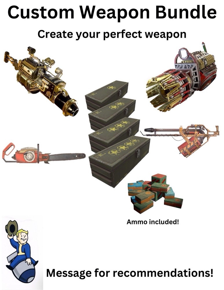 (Xbox) Custom 4 Star Weapon Bundle