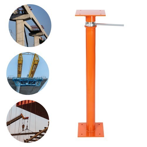 Adjustable Height Jacking Post - Supports 12000lbs, Durable Carbon Steel