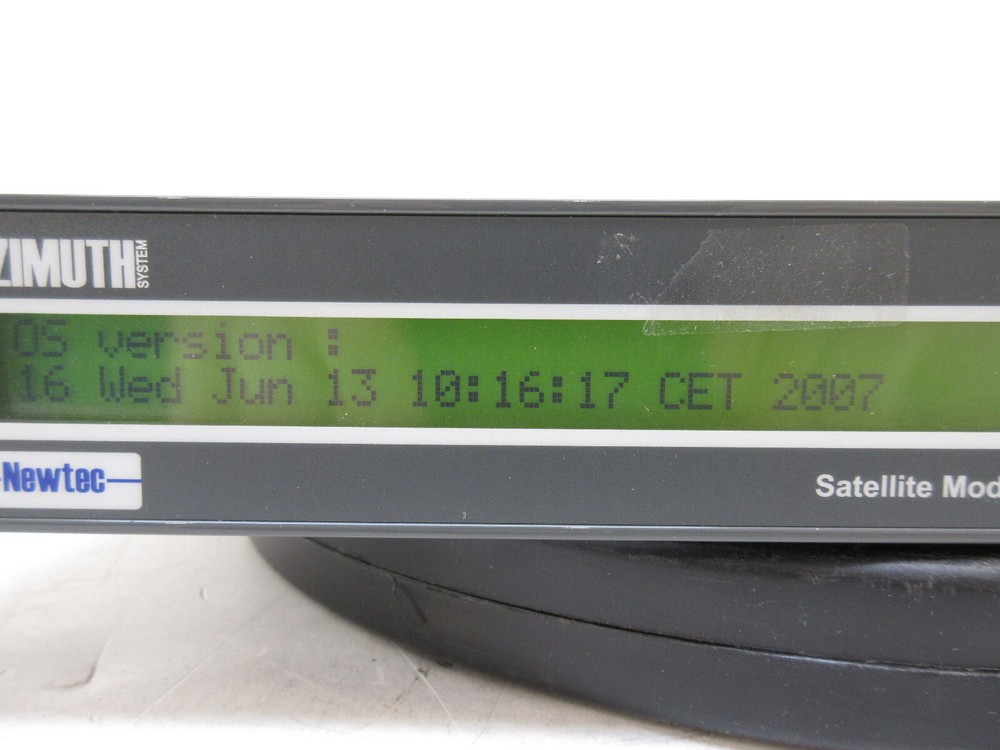 Newtec Azimuth DVB-S2 Broadcast Satellite Modulator Type: NTC/2277/xF