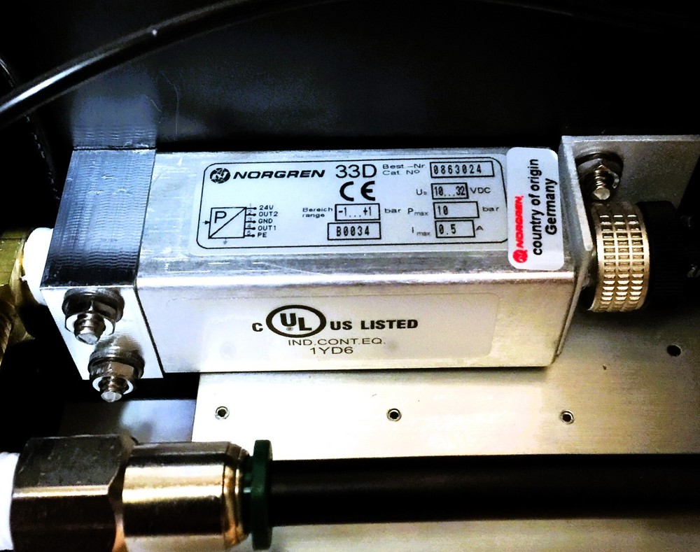 NORGREN 33D PRESSURE SWITCH 0863024 / CONTROLLER