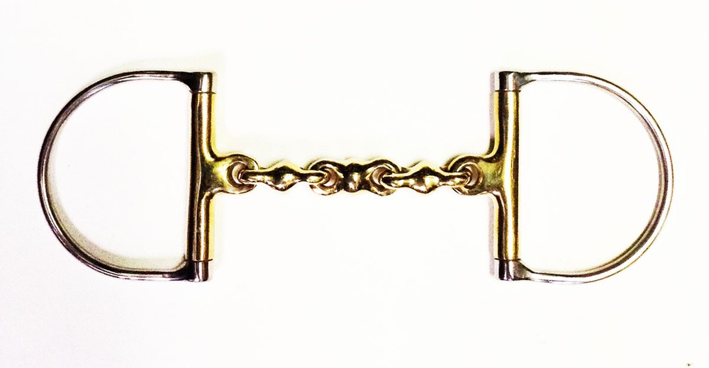 German Silver Waterford Dee Ring Bit