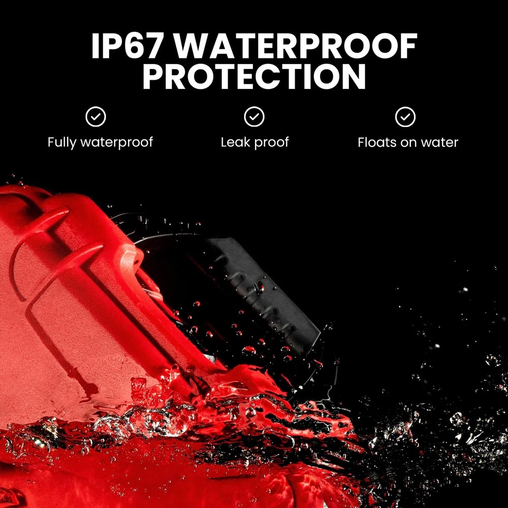 NANUK 910 Waterproof First Aid Box Empty – Durable, First Aid Organizer Case,...
