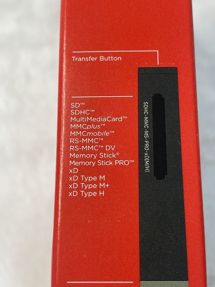 SanDisk ImageMate Multi-Card USB 2.0 Reader/Writer SDDR-199-A20 Open Box