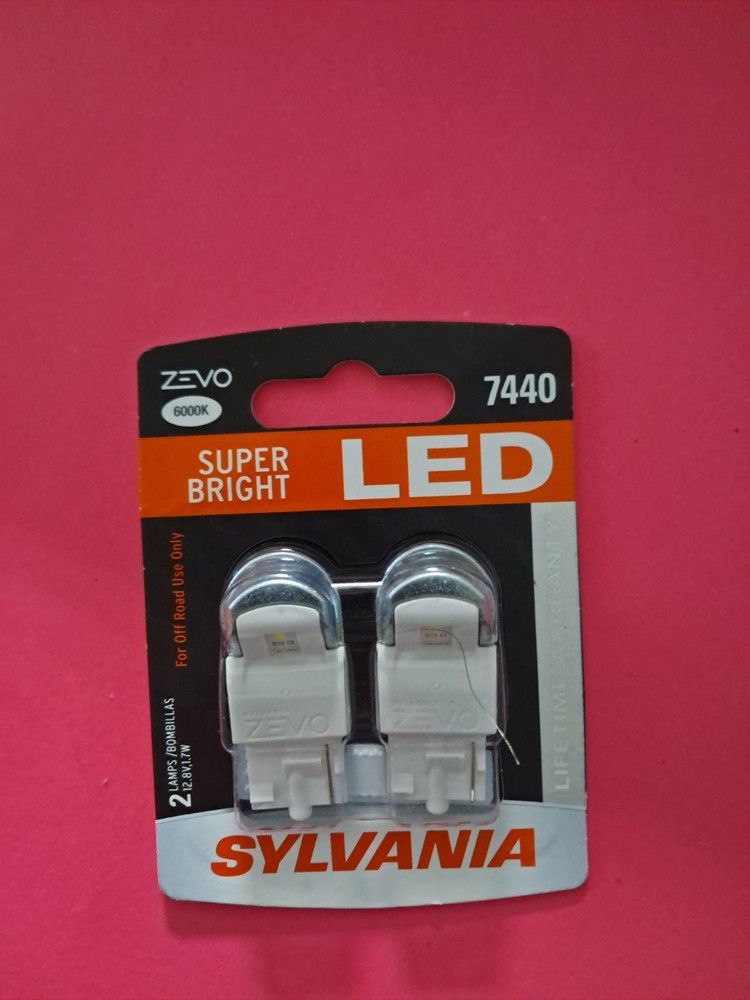 NEW - Sylvania ZEVO LED Super Bright 7440 - Free ShipN!
