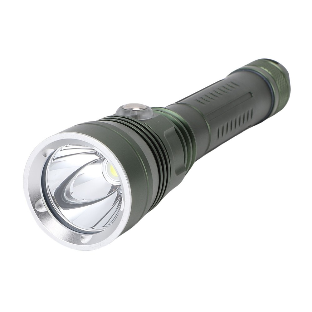 Diving Flashlight 80m Water Proof Dive Light Adjustable Brightness For Fish RRWI