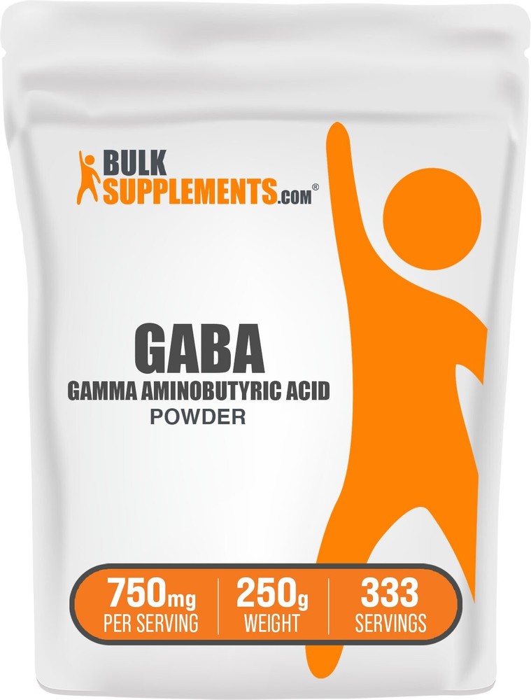 BulkSupplements Gaba Powder - 750mg per Serving
