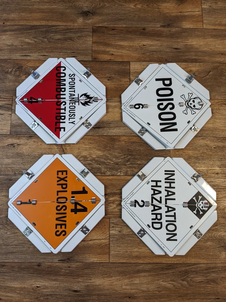 One...........16-way Flip Placard Replacement