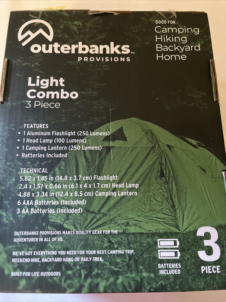 outerbanks provisions 3 piece light combo
