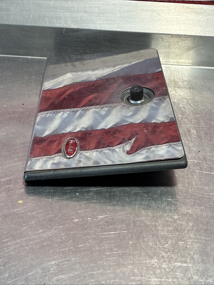 Peterbilt 379 Glove Box Dash Panel- Chrome Plate