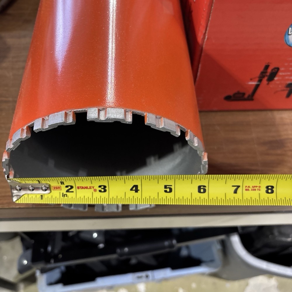 CORE BORE DIAMOND CORE BIT 6” heavy duty orange