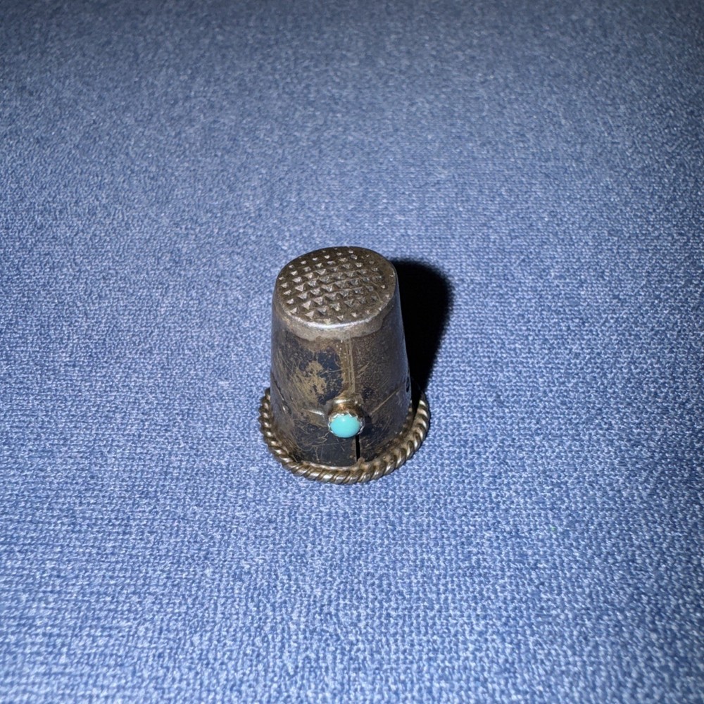 Vintage Mexican Sterling Silver Thimble