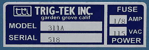 Trig-Tek/Astronics 311A Frequency Multiplier
