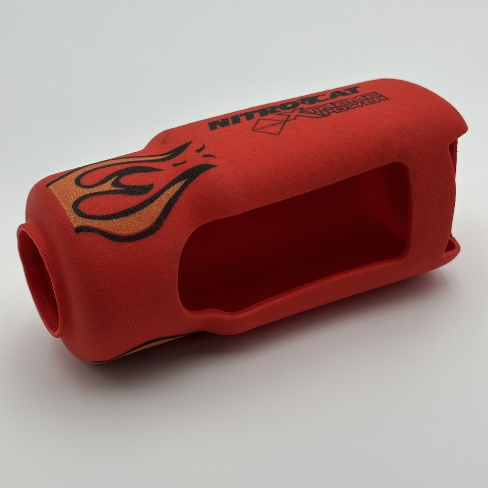 1355-XLBR Aircat Nitrocat Red Flame Boot