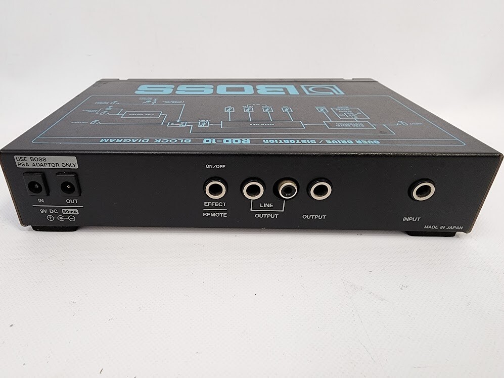 BOSS ROD-10 Over Drive Distortion Micro Rack Guitar Effects