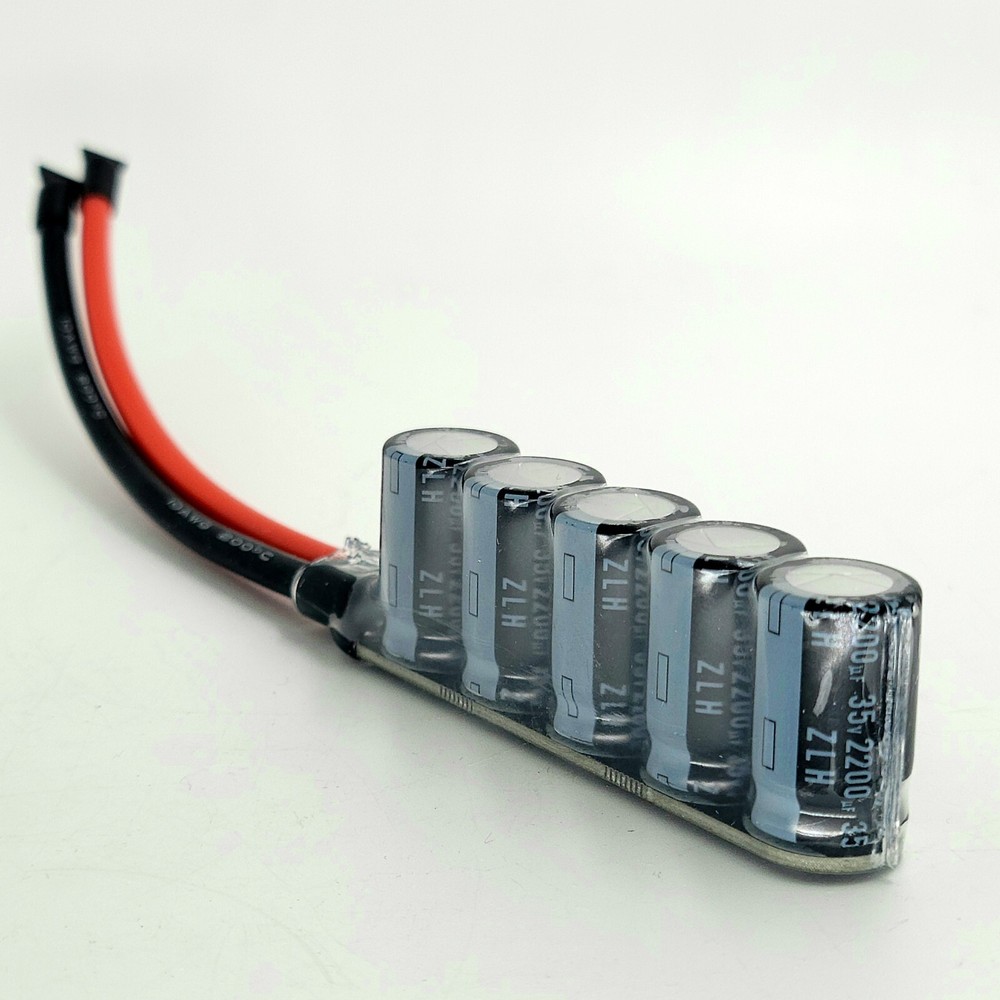 ATOMIC Linear RC Cap Pack /ESC Pack / 3-8S / 10,000uF Minimum / 35V / USA