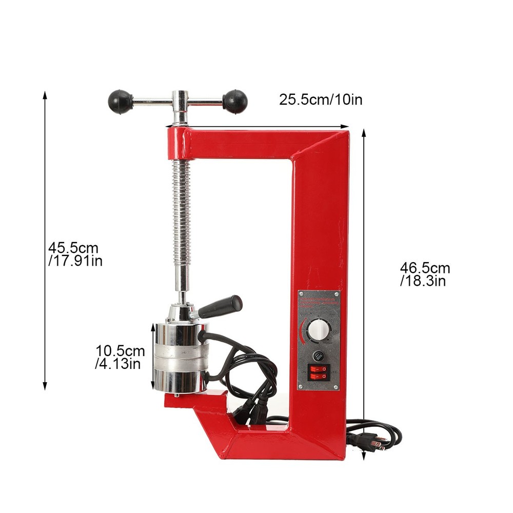 110V Tire Auto Repair Machine Patch Tool Kit Spot Vulcanizing Machine Vulcanizer