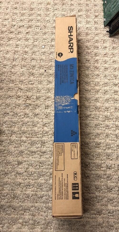 NEW Sharp MX27NTCA CYAN Toner