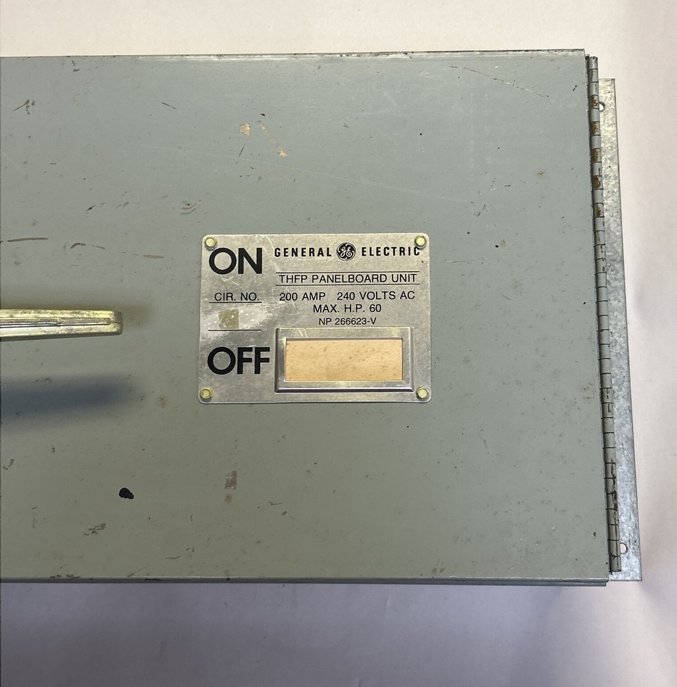 GENERAL ELECTRIC,THFP324,PANELBOARD UNIT 200A 240V