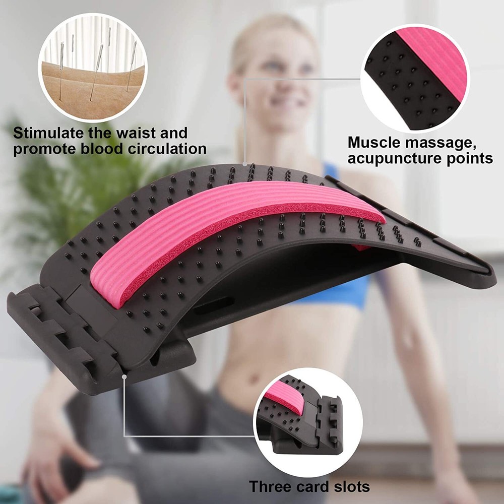 Back Stretcher Arch Massage Stretcher Lower Back Stretcher Lumbar Support Device